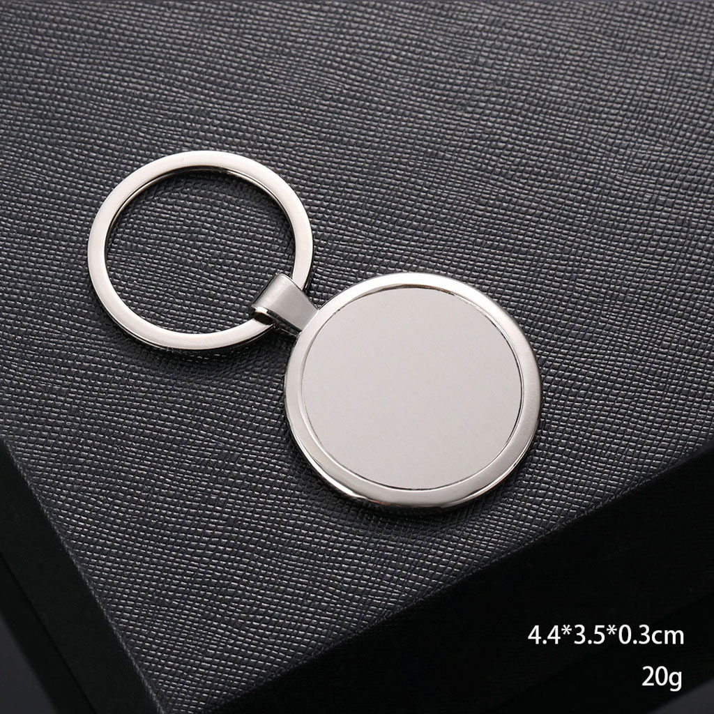 جاکلیدی فلزی استیل خش دار دایره کد KF-152 - تصویر 3